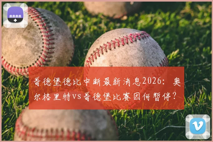 哥德堡德比中断最新消息2026:奥尔格里特vs哥德堡比赛因何暂停?各方紧急会议决定后续